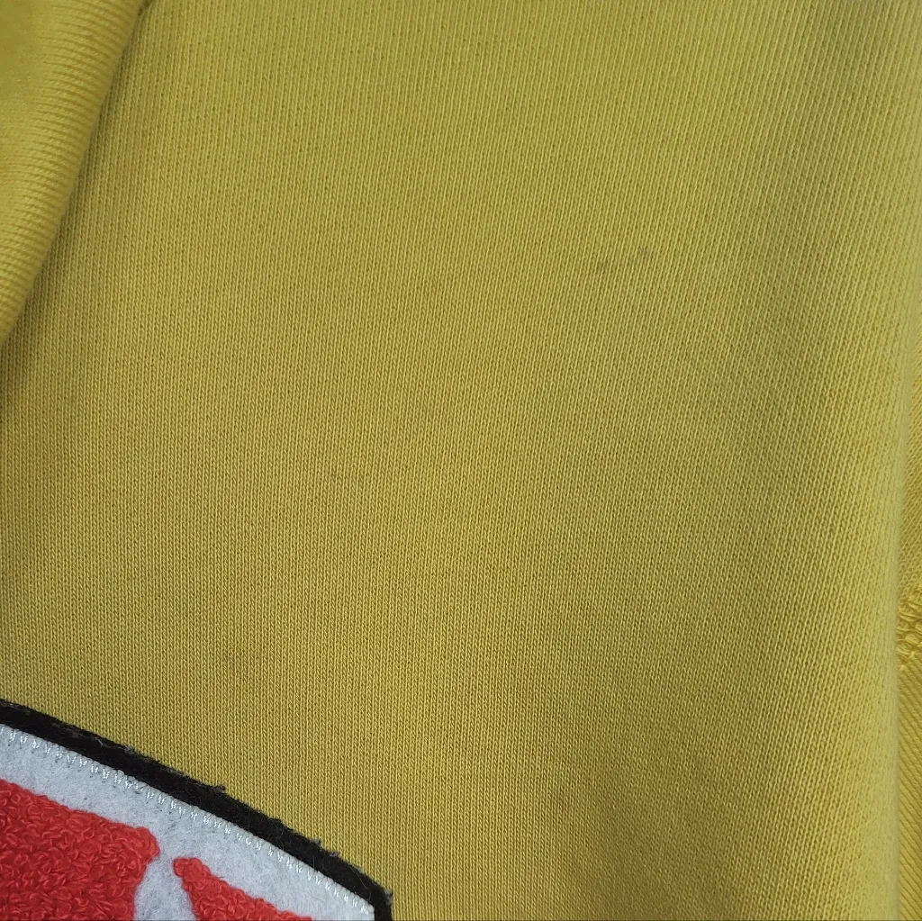 Woman Miami yellow cropped hoodie. Backwoods brand. Size XS. As Is. - Image 10