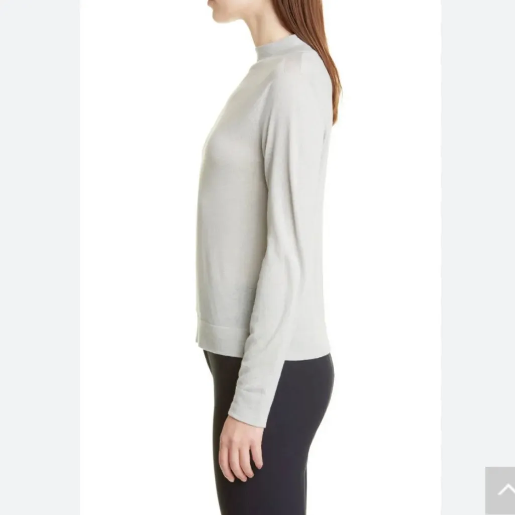 VINCE Wool Sweater Funnel Neck XXS NWT $245 - Image 3