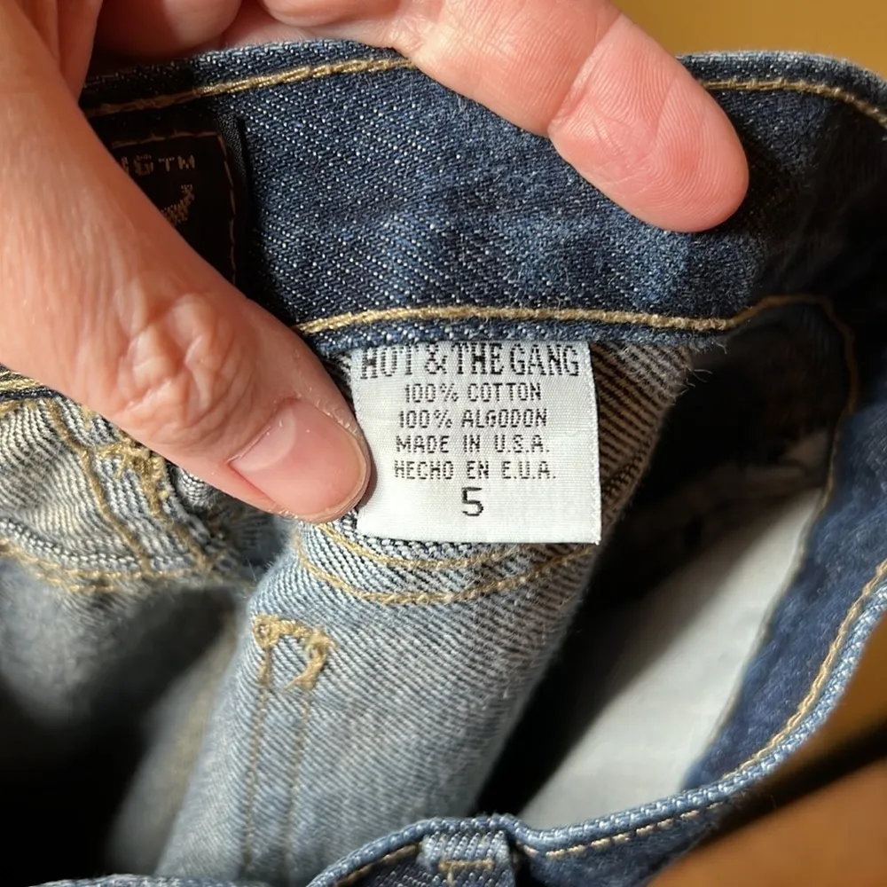Hot & The Gang Bootcut Jeans Size 5 Blue - Image 7