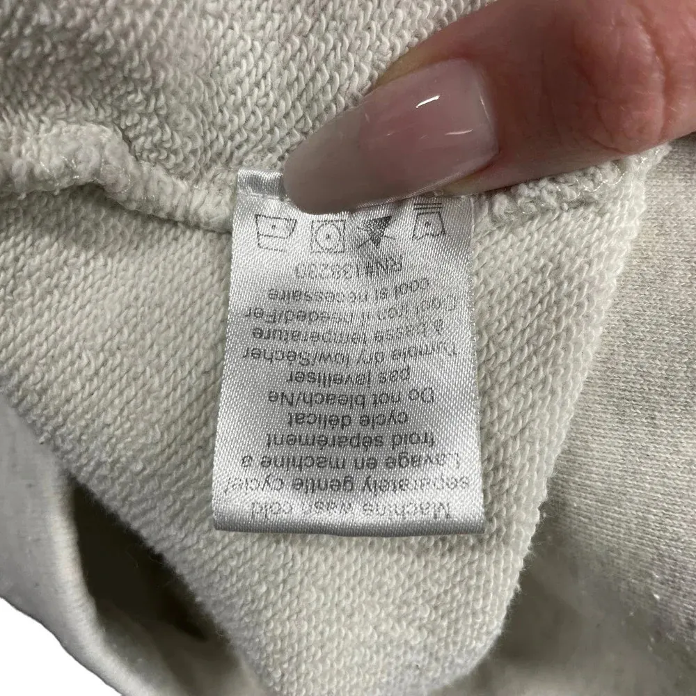 Pam & Gela Lace-up Jogger Sweatpants Oatmeal Cream Gray Size Small‎ - Image 12