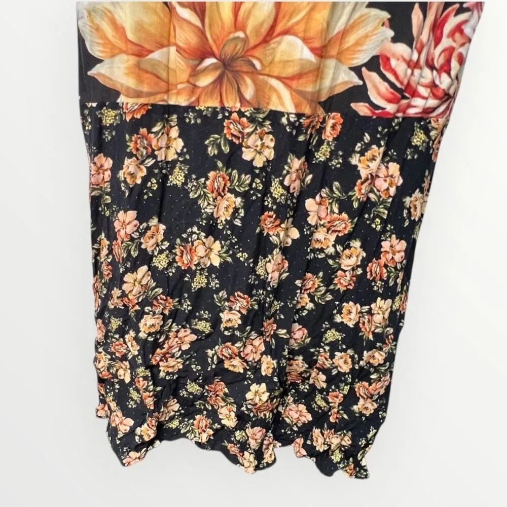 Maaji Glorious Garden Moonbow Maxi Kimono Swim Coverup Tropical Size M Floral - Image 7