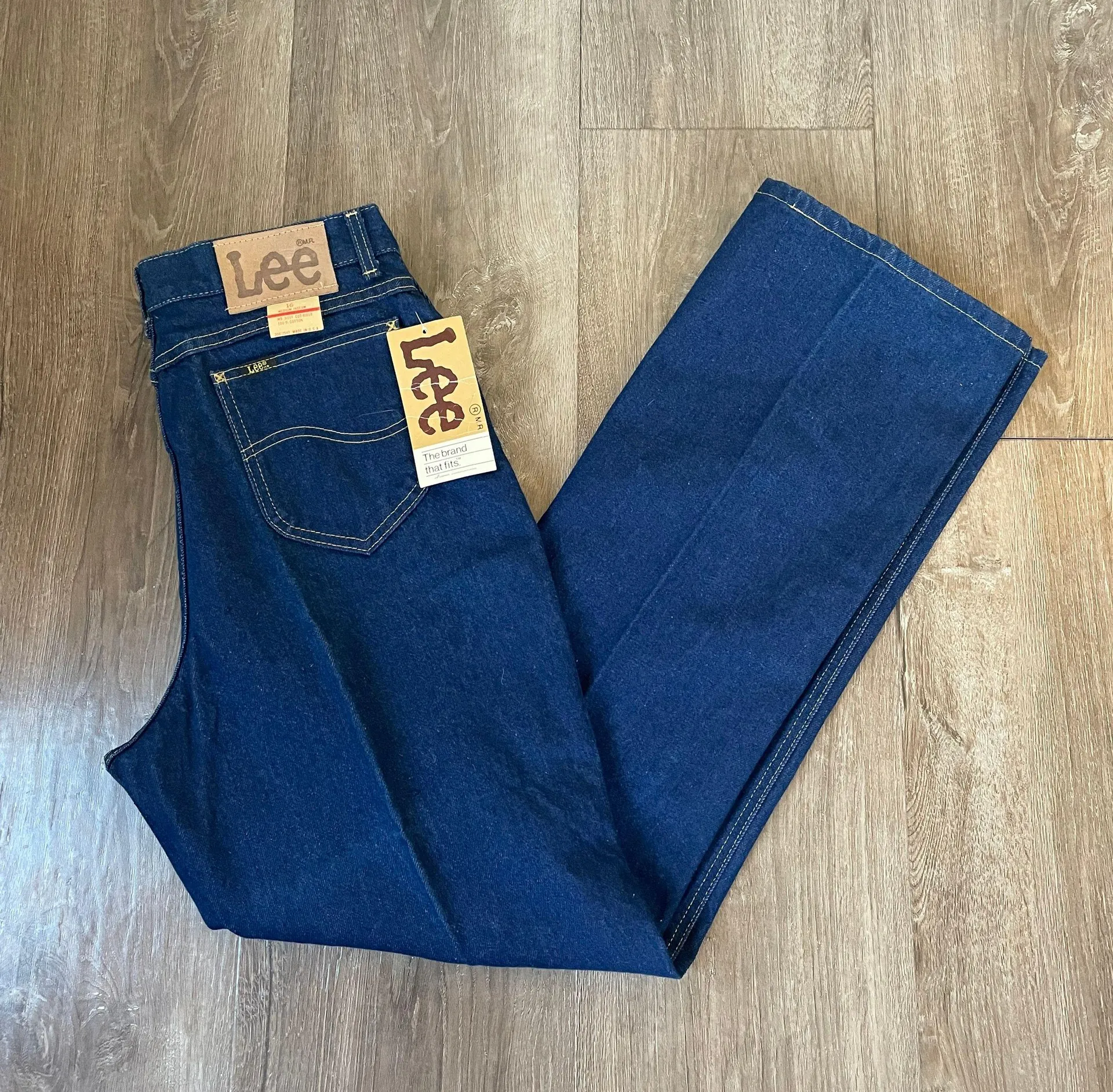 Lee Vintage Deadstock  Misses Genuine Bootcut Riders heavyweight women’s sz 16MED - Image 2