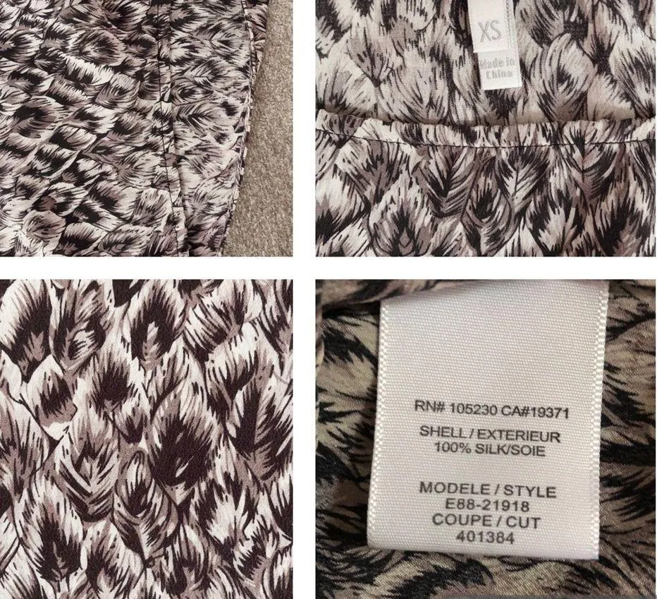 Joie Meadow paisley print silk blouse - Image 8