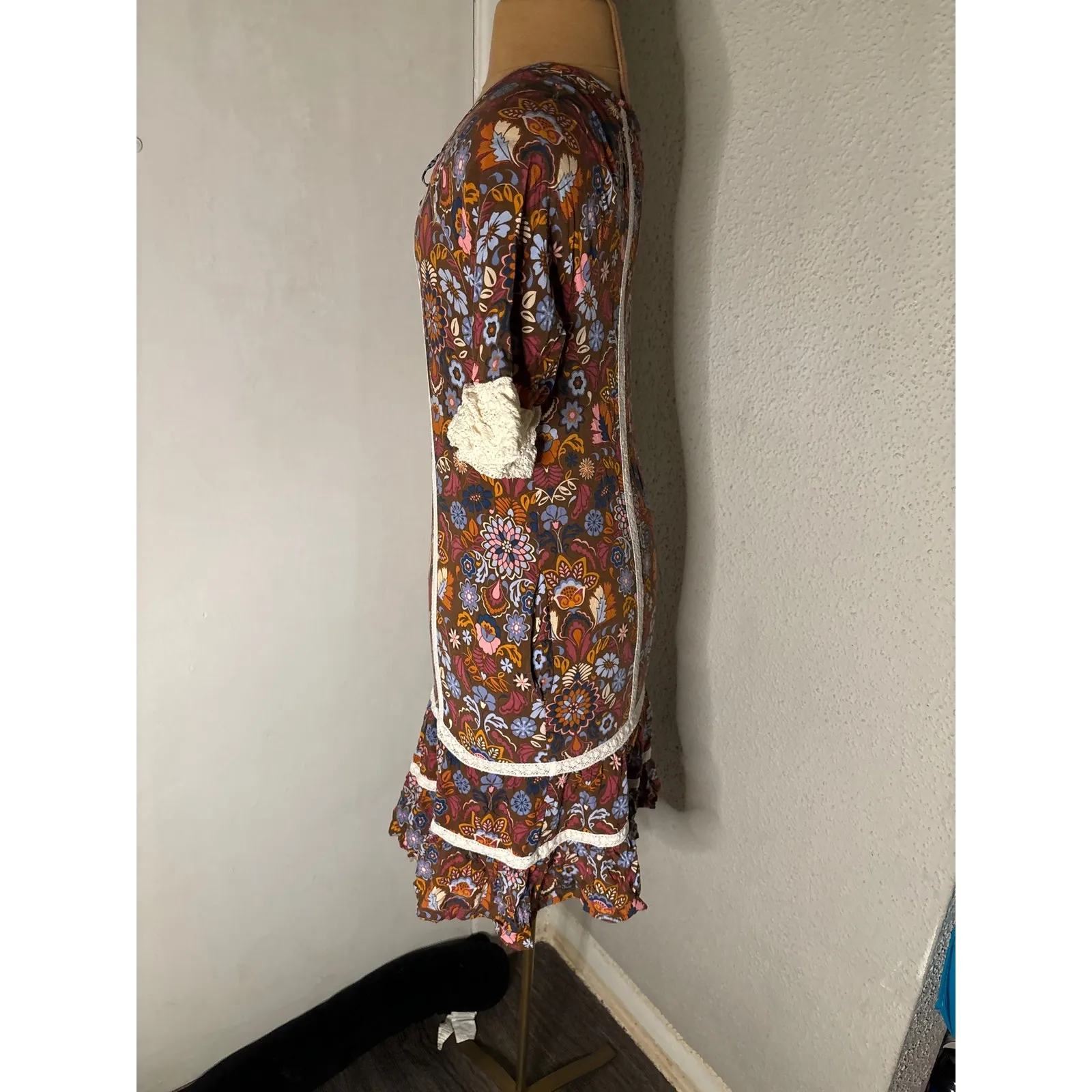 Matilda Jane Make Believe Intermission Dress  M Boho Cottagecore Coquette Girl - Image 4