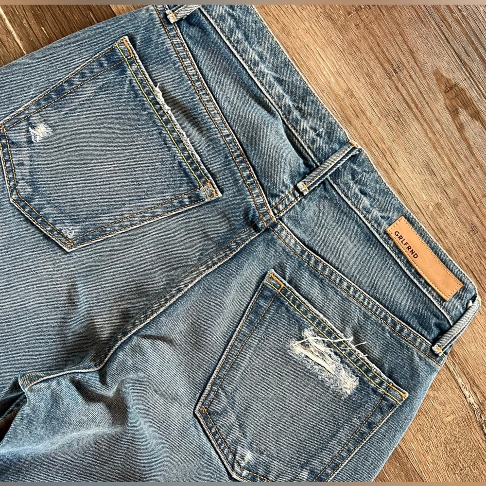 GRLERND Revolve The Helena High Rise Straight Crop Jeans in Psychedelic Shack - Image 8