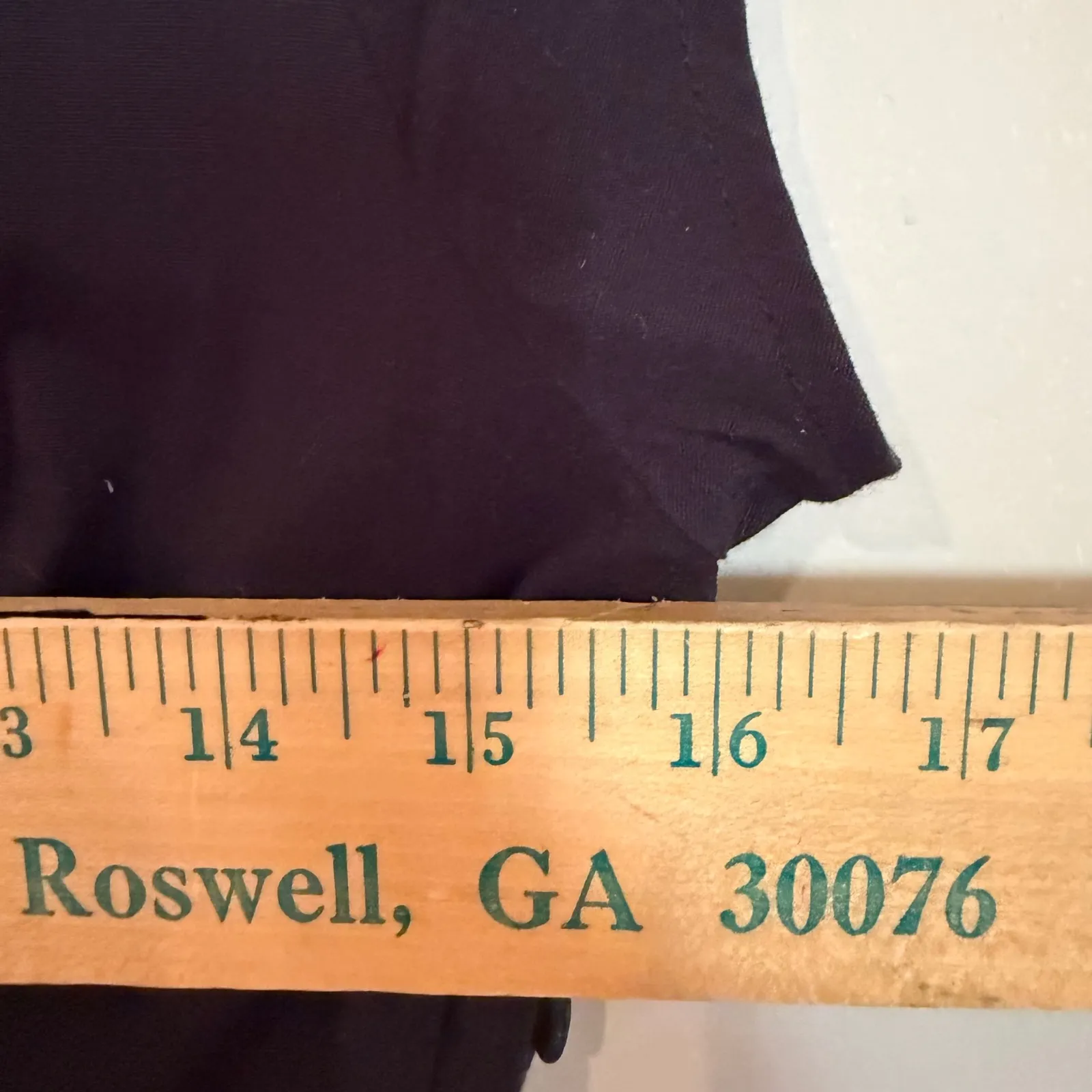 Viola Anthropologie Floral Tie Neck Fit Flare Dress Women's 2 Black Boho Hippie - Image 7