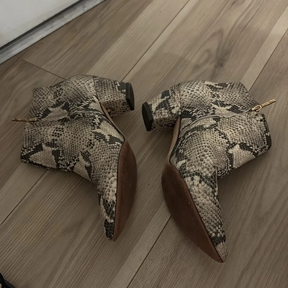 J. McLaughlin  | Tessie Snake Leather Boots - Image 3