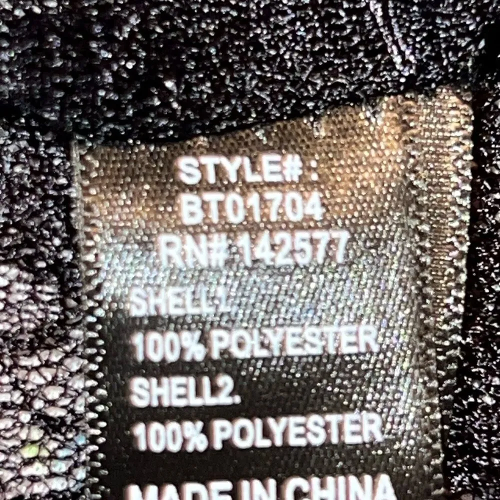 Blashe sheer lace goth style blouse! Black Size M - Image 7