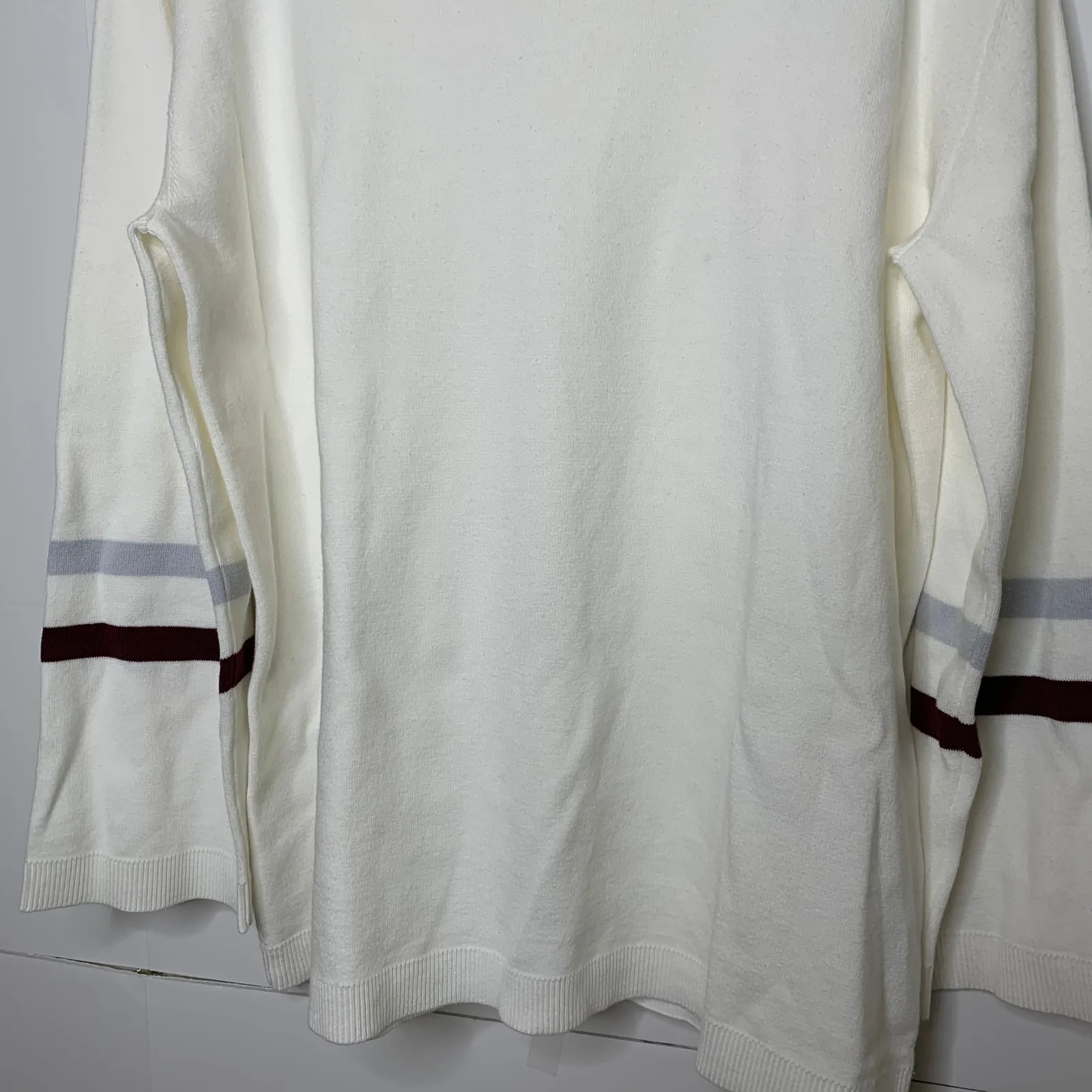 The Upside Halti Ulla White Oversized Knit Sweater Women's XL - Image 13