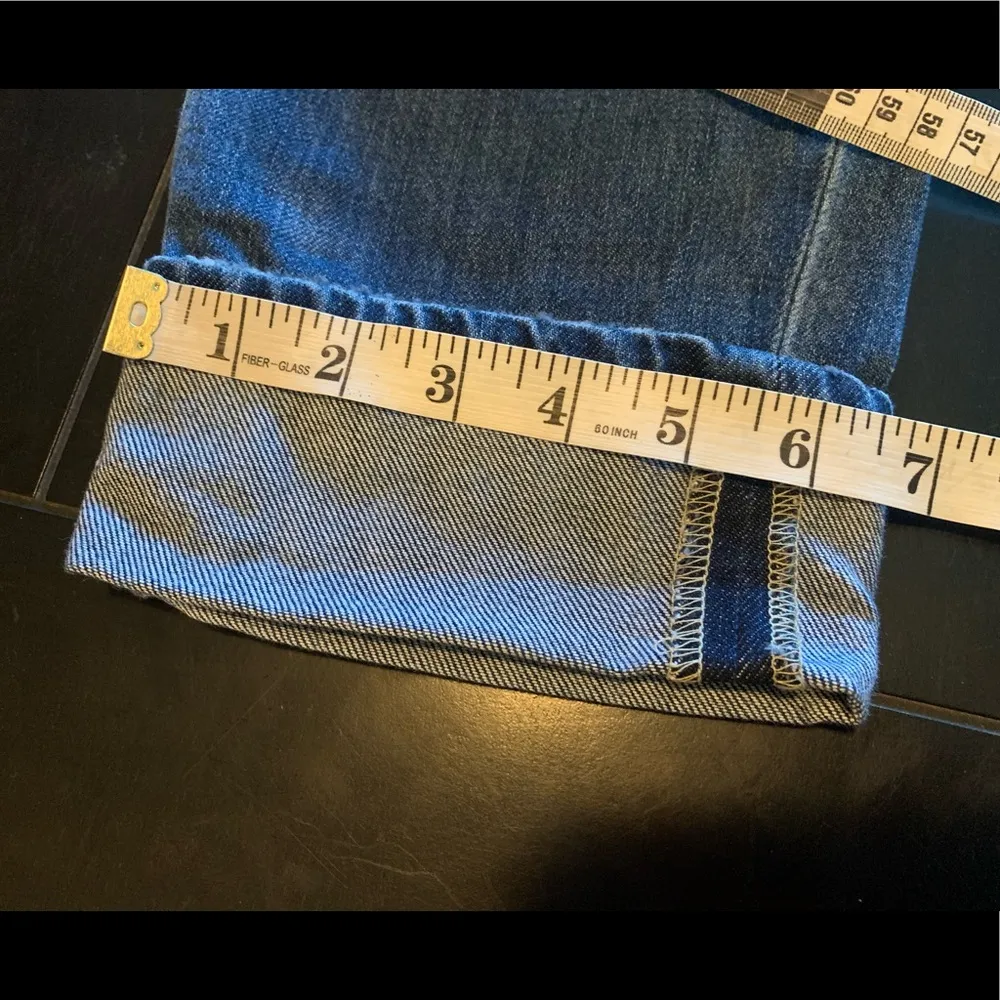 NWT High waist mom jeans size 11 / 30 Blue - Image 10