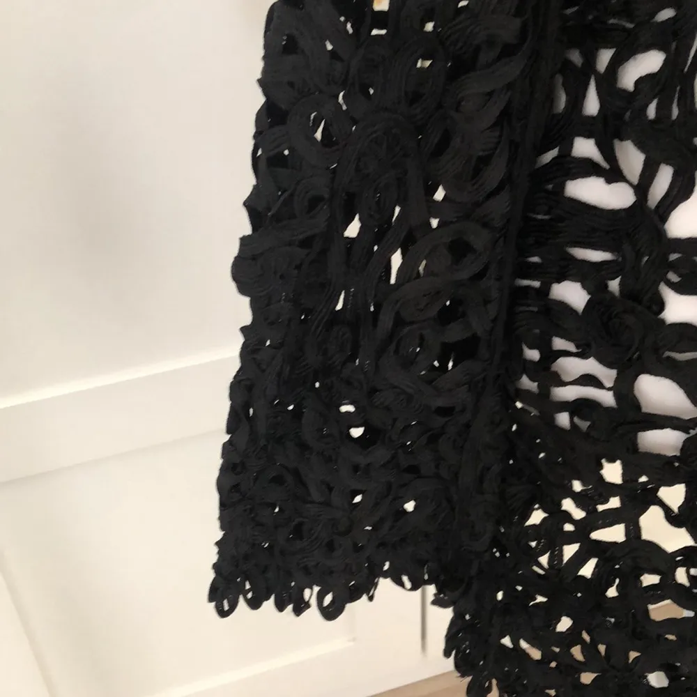 Unique Ribbon laced long sleeve dress - Image 4