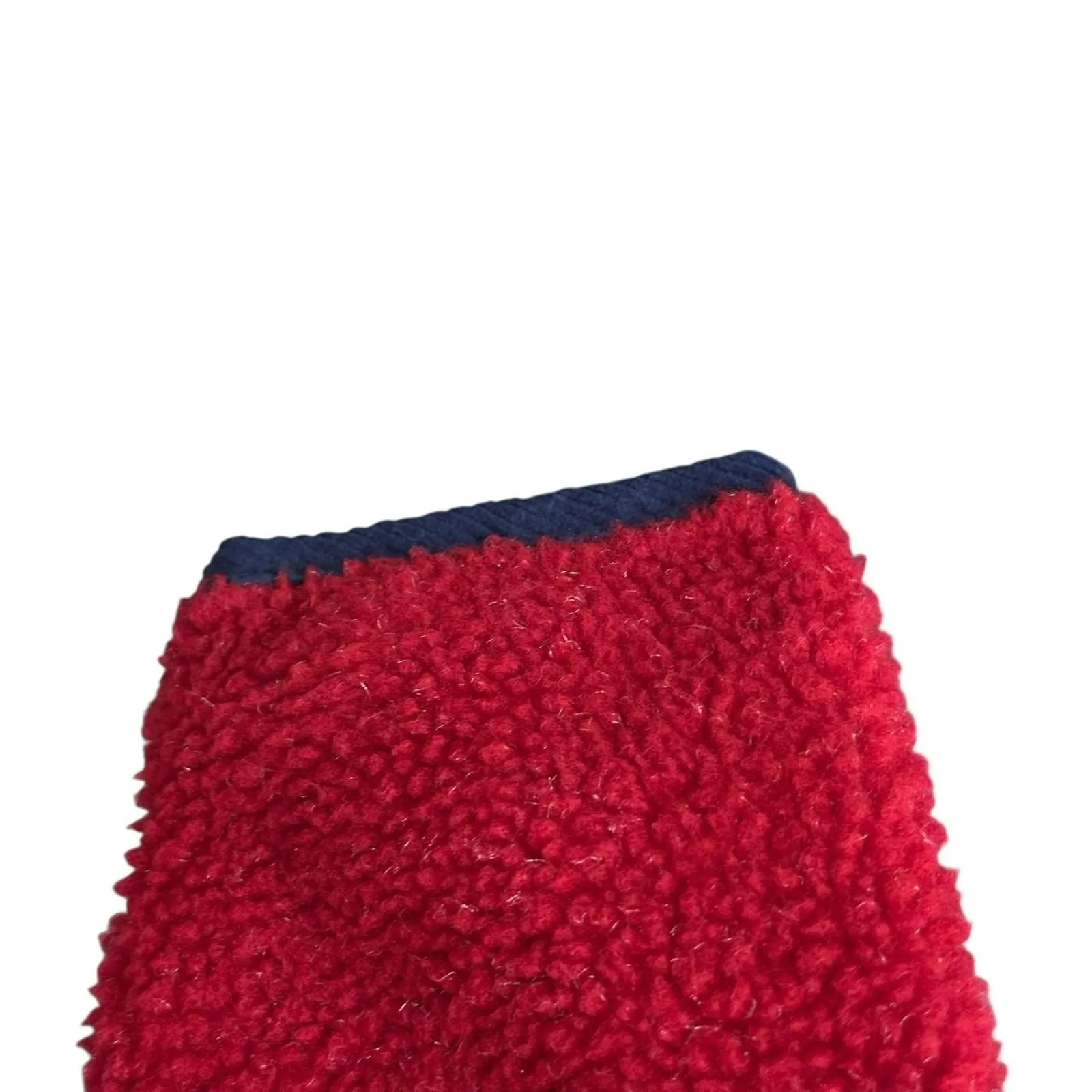 Vintage Button Up Cardigan Sweater Red Christmas SNOWMEN Women's Size Small - Image 3