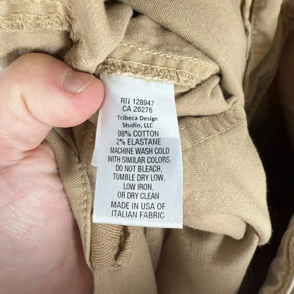 Nili Lotan Women’s Cropped Military Pants in Desert Sand Size 4 Tan - Image 11