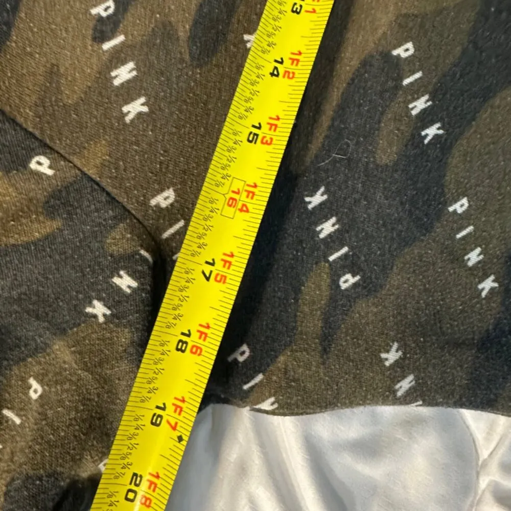 Pink Camo Hoodie Size XS Black - Image 6