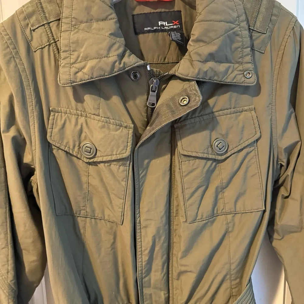 RLX Ralph Lauren Army Green Utility Jacket | S - Image 5