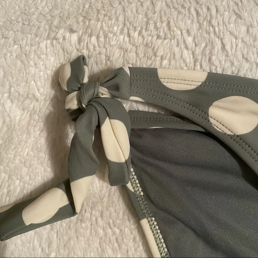 Xhilaration Olive Dot Bikini Bottoms - Image 12