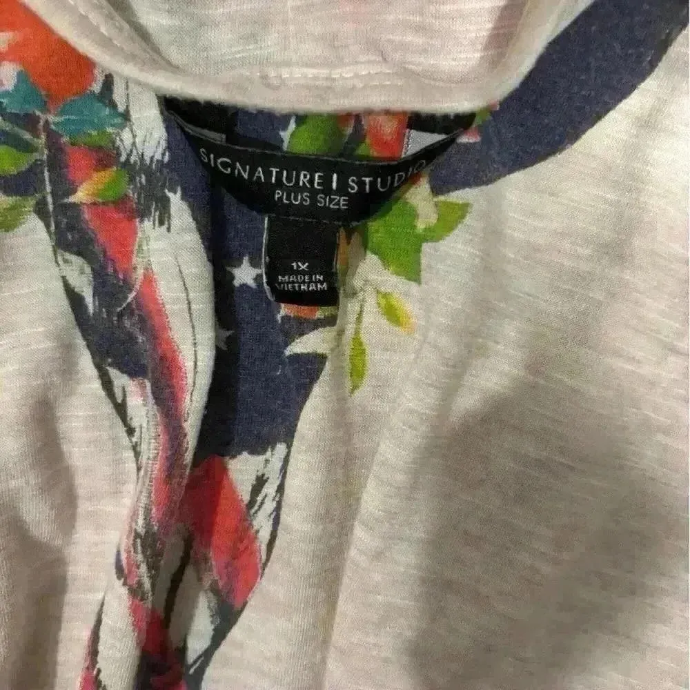 Signature Studio Bull Cow Skull Western Blouse - Image 5