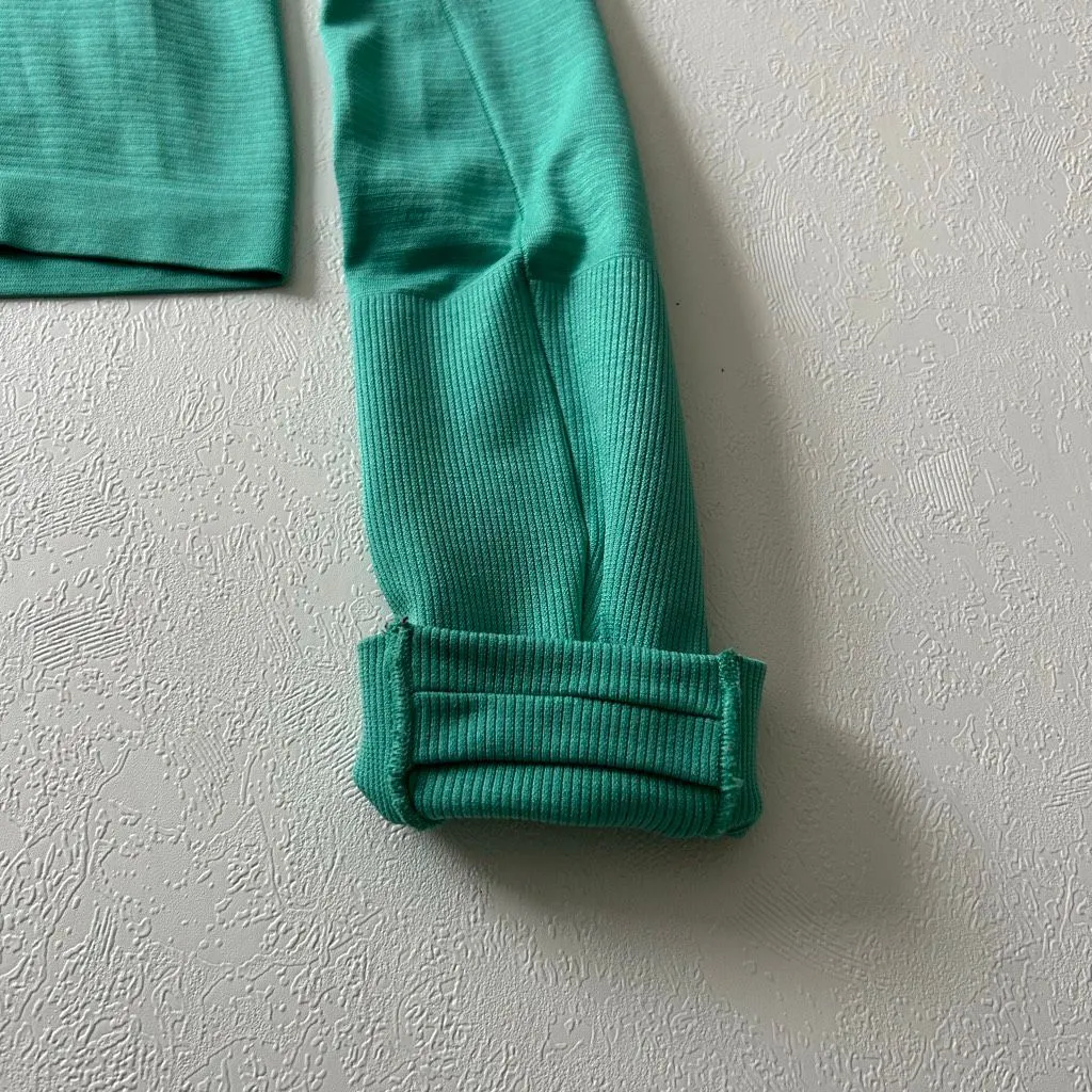 Lululemon Swiftly Tech Long Sleeve 2.0 Green Teal | Size 8 | Lightweight Seamles - Image 9