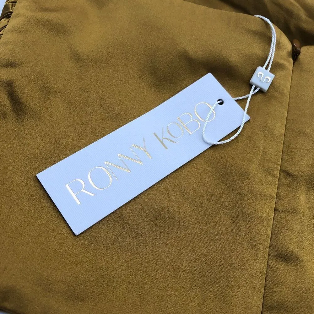 Ronny Kobo Leilani Top‎ in Brass Small Tan - Image 8