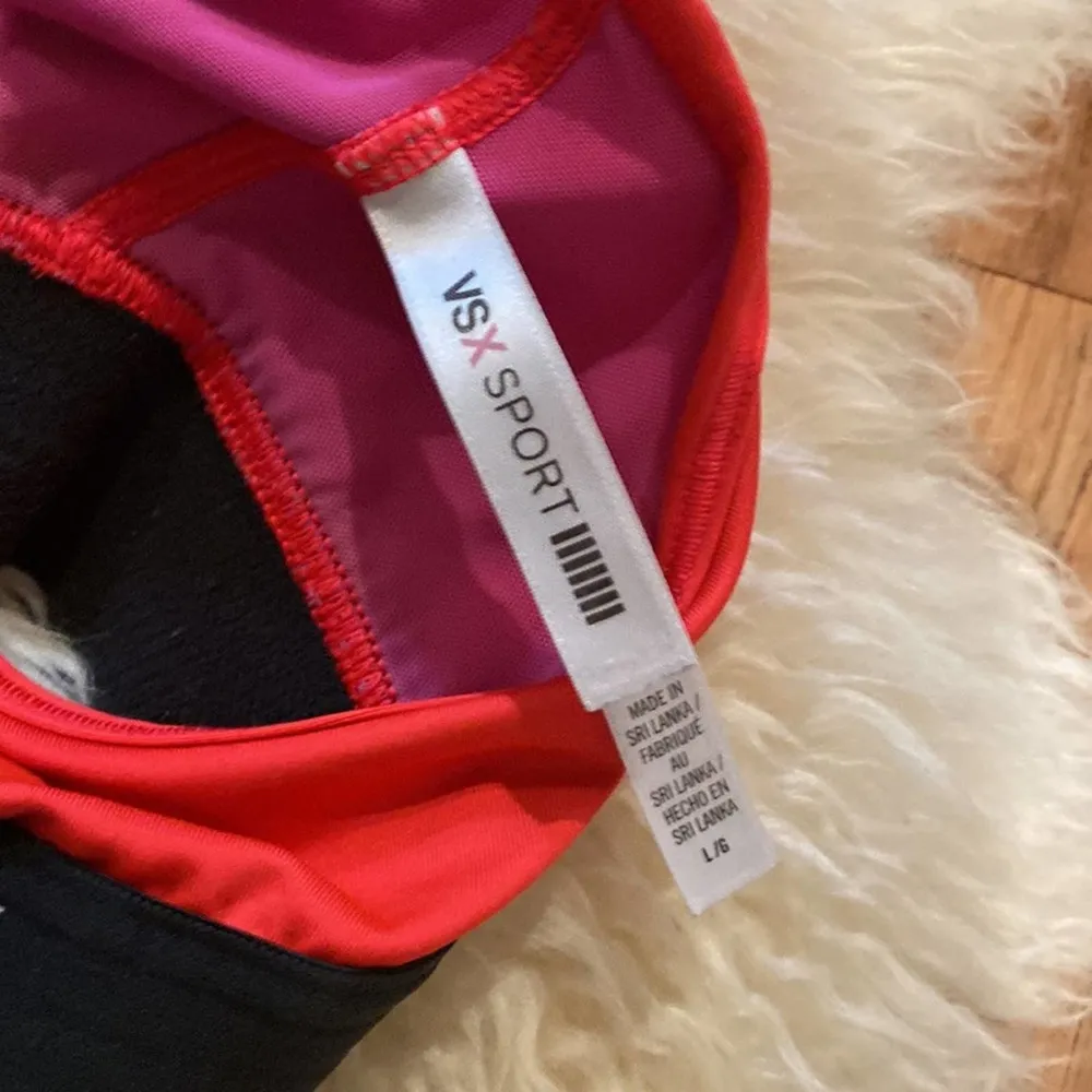 VSX Sport Victoria’s Secret Player Sports Bra EUC Sz LG Active Athletic - Image 48