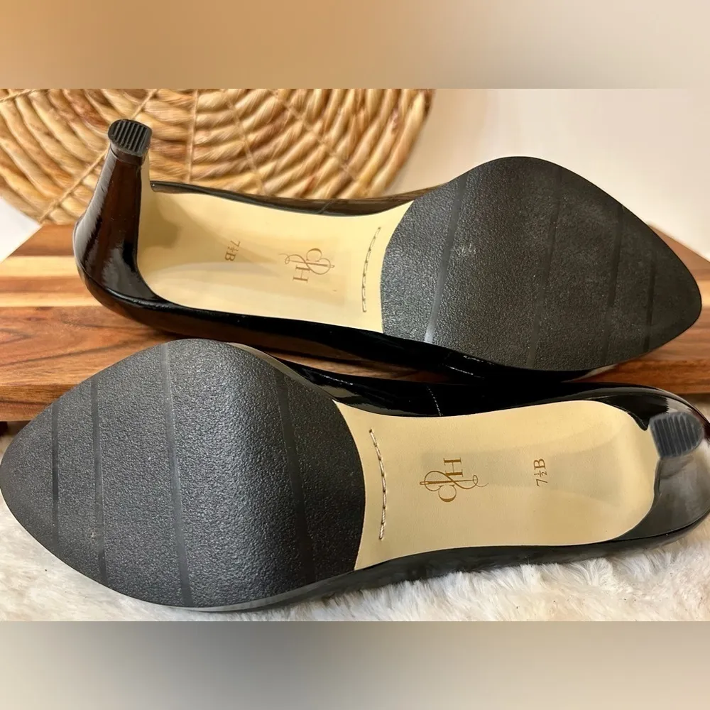 Cole Haan Round Toe Patent Leather Carma Pumps Size 7.5 - Image 12