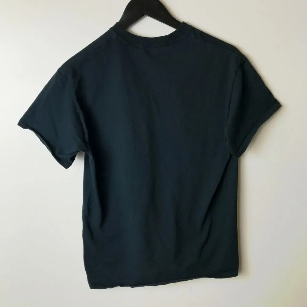 Gildan Ball Wreckers T Shirt Ripped Baseball Sport Graphic Tee Black Medium M - Image 4