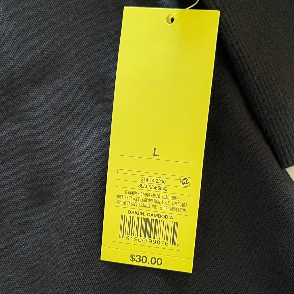 All in Motion Sweatshirt color black size Large - Image 8