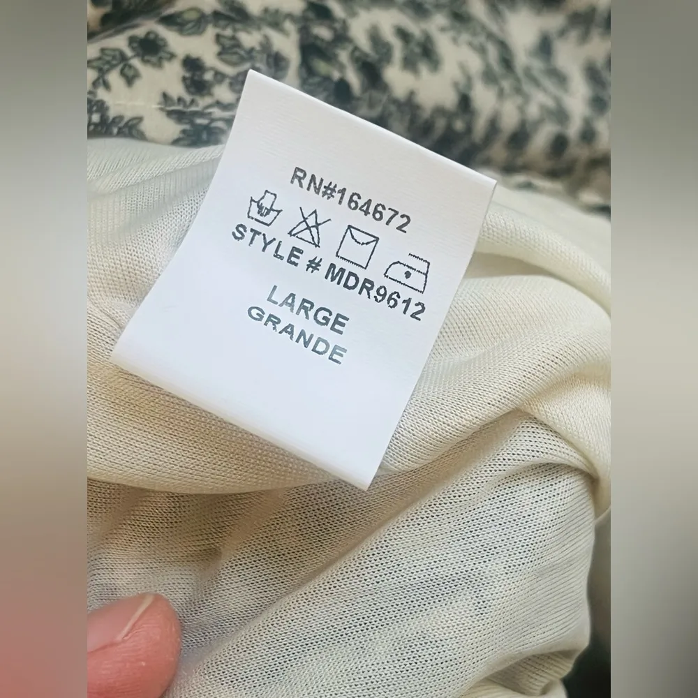 PIPER & SCOOT women’s dress floral print has pockets puffy sleeves NWT - Image 9