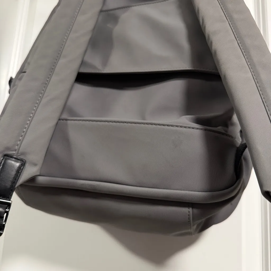 Away The Daypack Minimalist Laptop Travel Commute Backpack Gray - Image 5