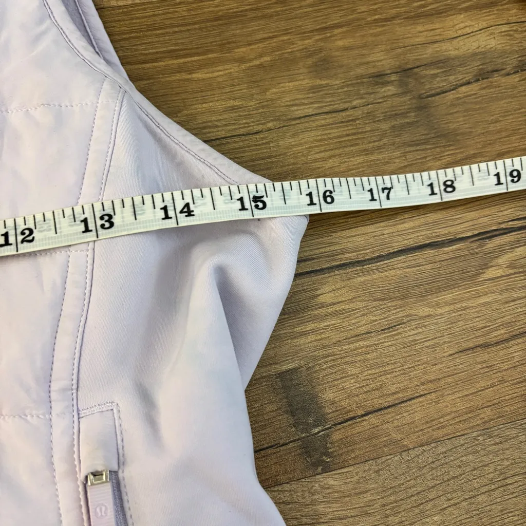 Lululemon Another Mile Vest Hooded Lavender Dew Light Purple Women’s - Image 4