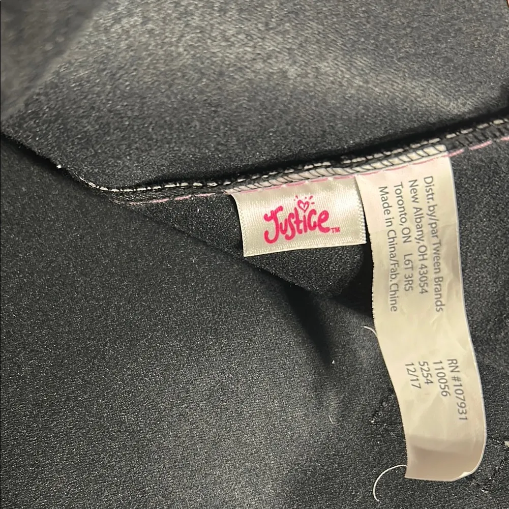 JUSTICE Iridescent Pink Tote Bag Set - Image 5