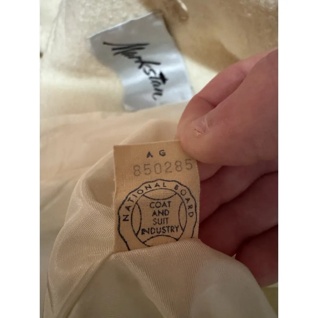 Markstan Women Audrey Hepburn Style Wool? Ladies Car Coat Overcoat Vintage READ Size undefined - Image 11