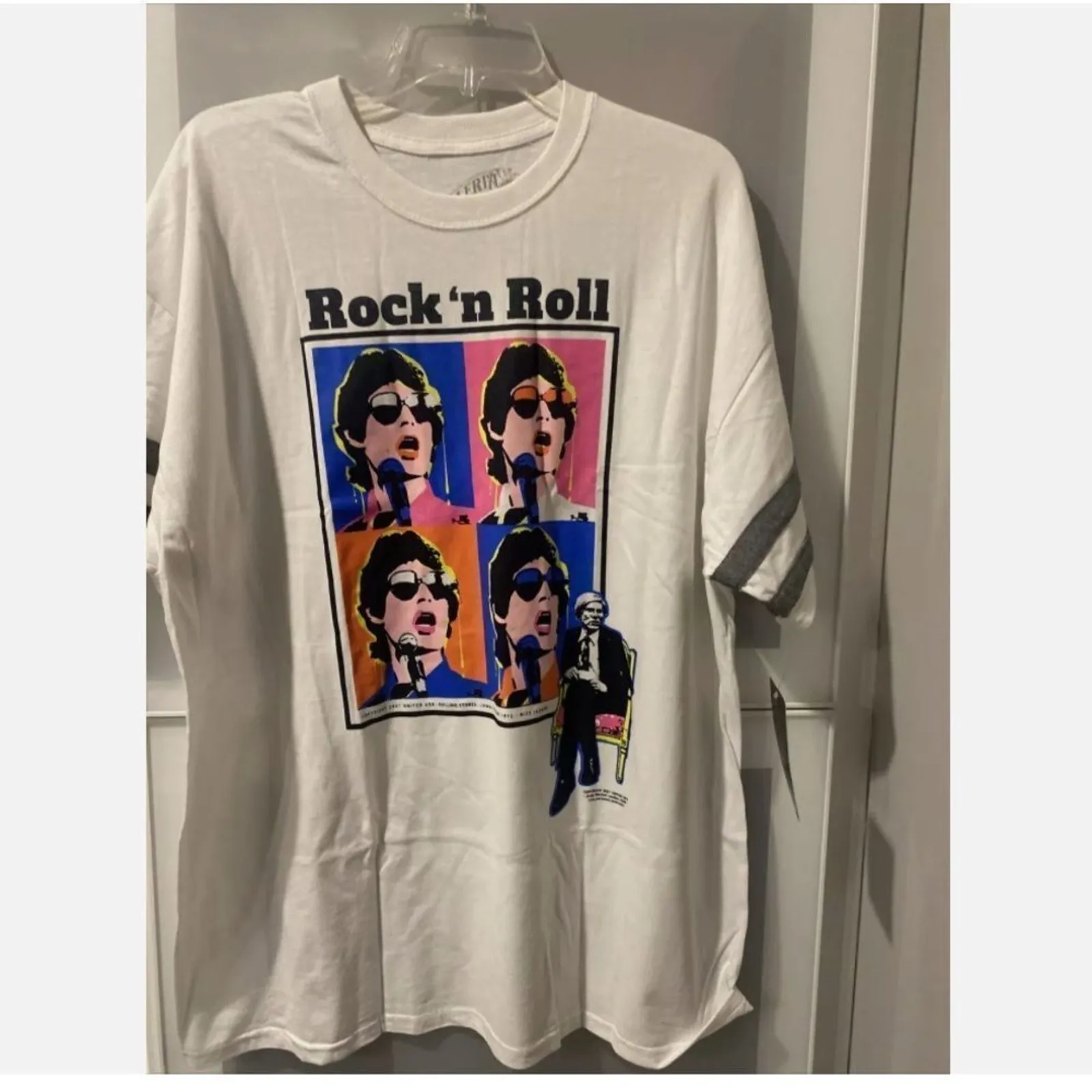 ROLLING STONES Andy Warhol Pop Art T - Image 9