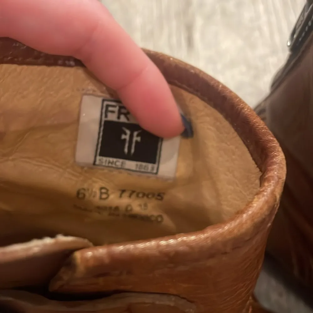 Frye Brown Leather Boots - Image 6