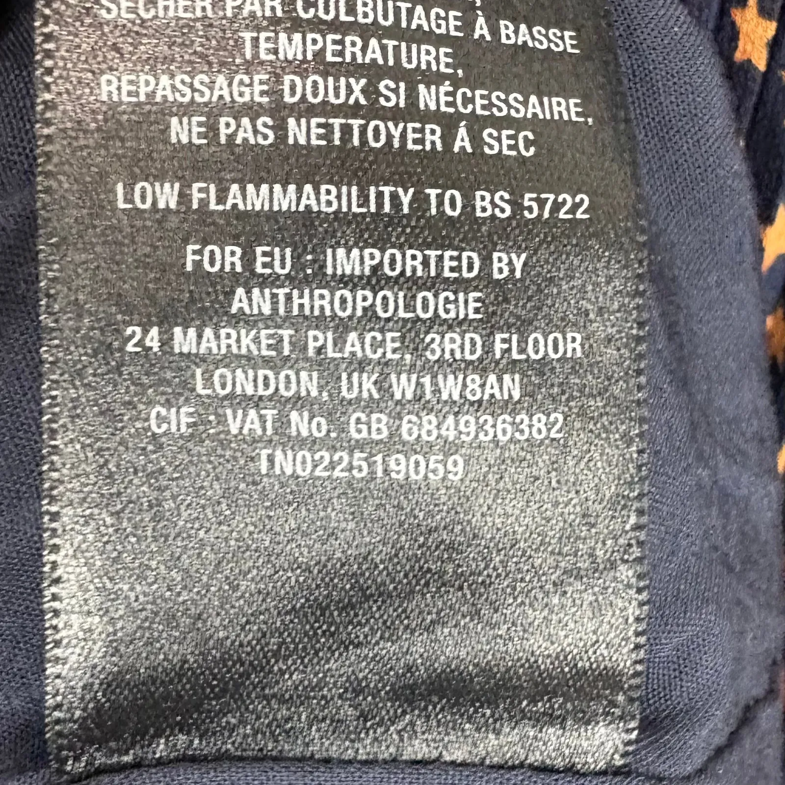 Anthropologie Seen Worn Kept Vega Pleated Star Print Illusion Sleeve Size 6 - Image 7