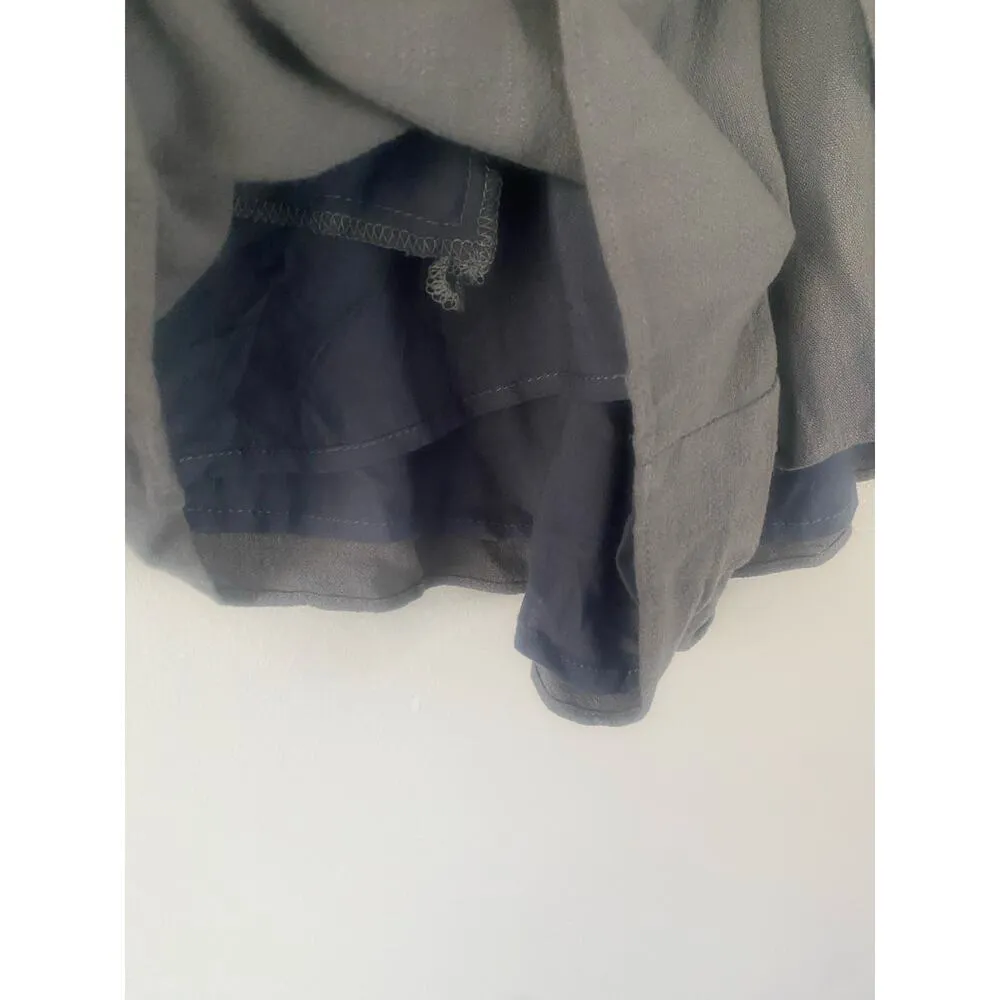 NWT Lucca Jordyn High Waisted Belted Shorts‎ in Charcoal Size XS - Image 2