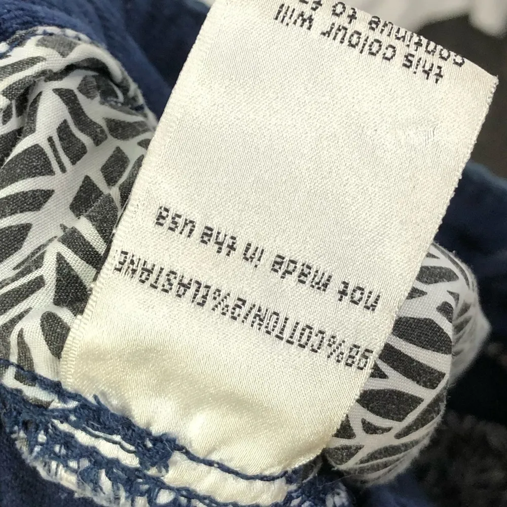 Vintage Y2K Mambo Navy Blue Purple Button Corduroy Micro Mini Skirt 8 - Image 6