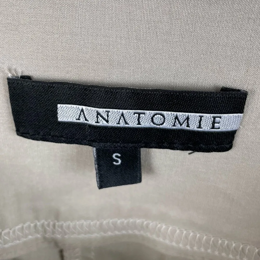 Anatomie Sonia Curvy High Rise Pant Khaki Tan Women's Size Small Travel Slim Fit - Image 4