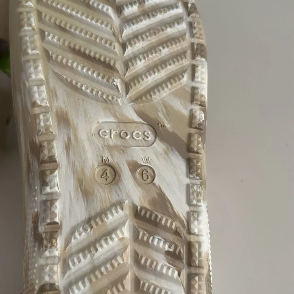 CROCS Classic Marbled Sandals V2 NWT - Image 5