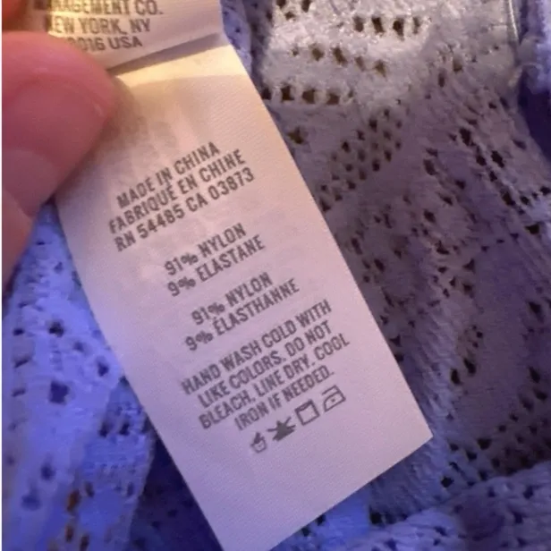 Aerie Blue Wireless‎ Unlined Pullover Bralette Sz M NEW - Image 4