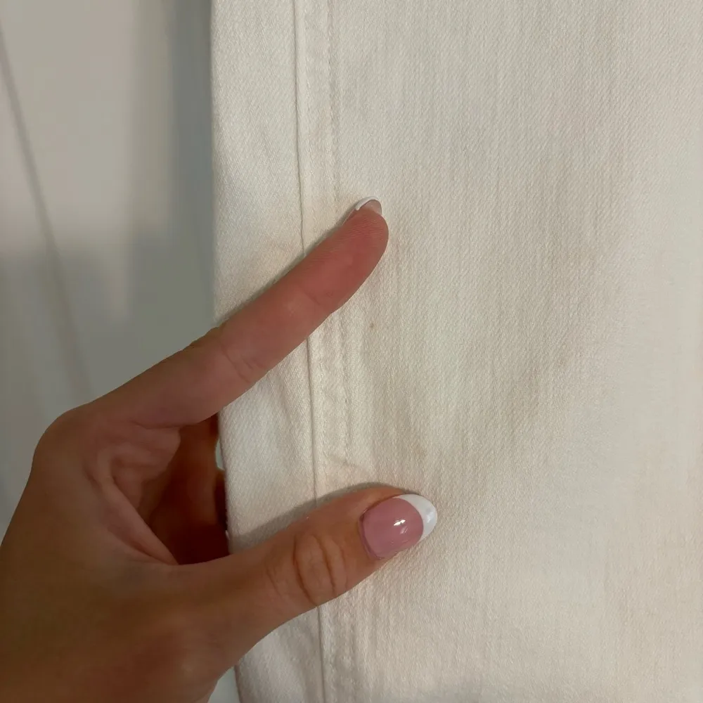 MOTHER The Patch Pocket Private Jeans White Size 28 - Image 10