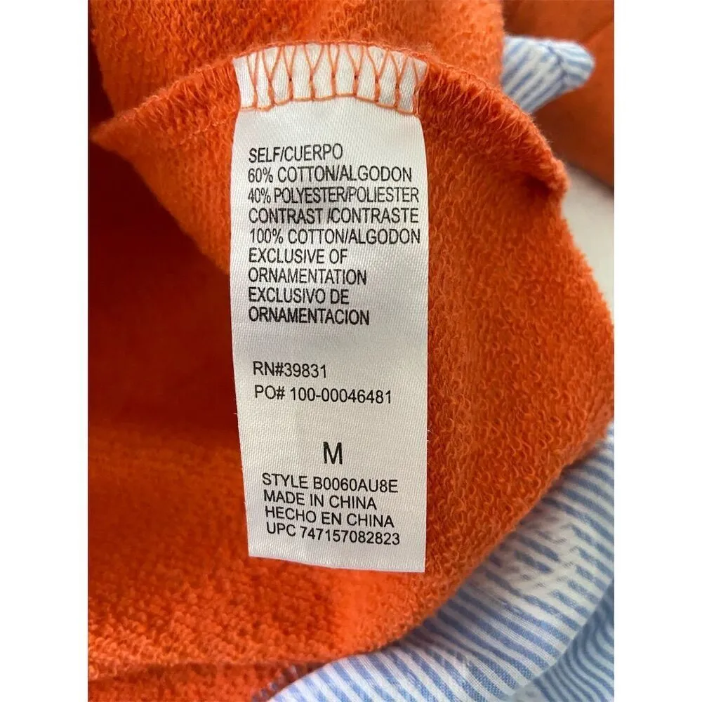 Democracy  Multicolor Seersucker Layered Top Medium 3/4 Sleeve​ - Image 4