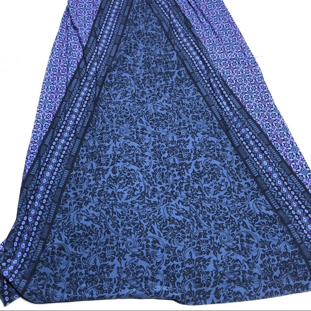 Athleta Rio Maxi Dress Racerback Purple Printed - Image 5
