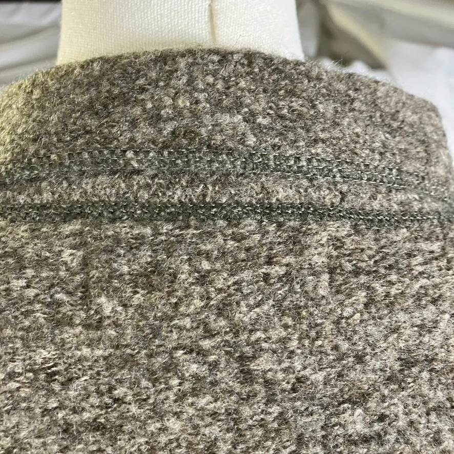 Evan Picone Womens Wool Button Front Sweater Jacket Brown Large‎ L Vintage - Image 2