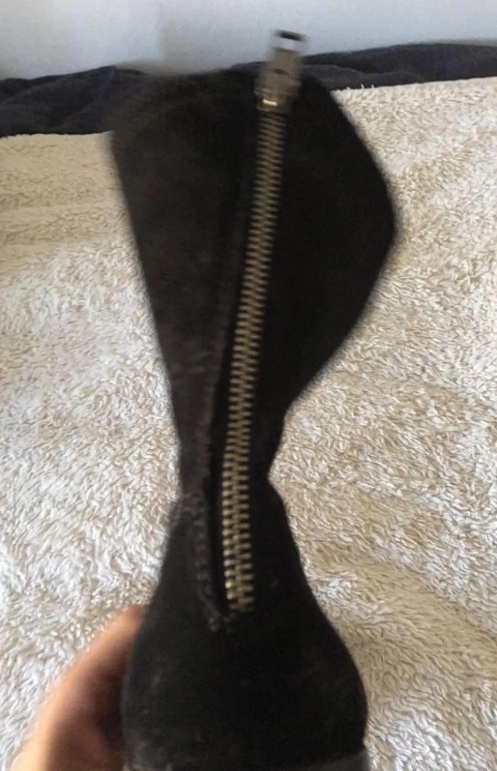 ALLSAINTS Genuine Suede Booties - Image 3