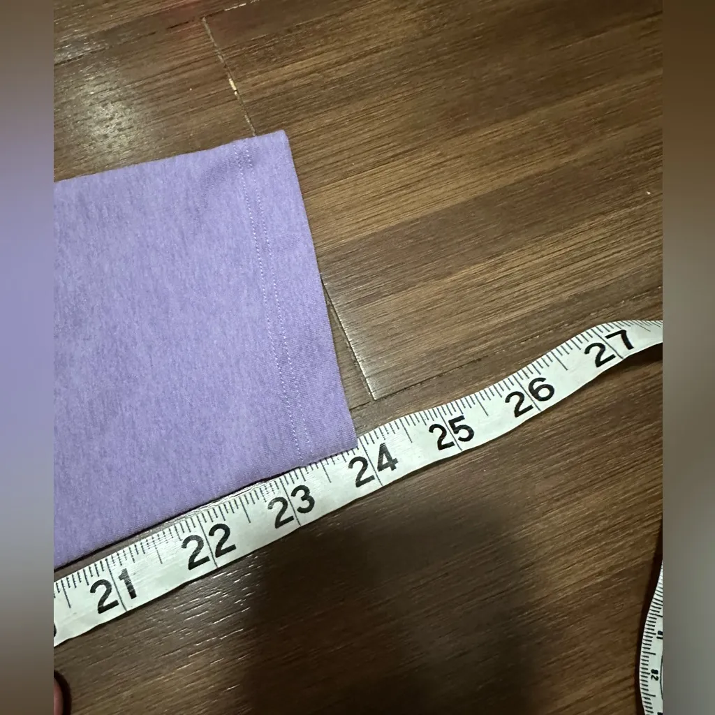 Beyond yoga caught in the midi high waisted legging lilac petal heather size XL - Image 8