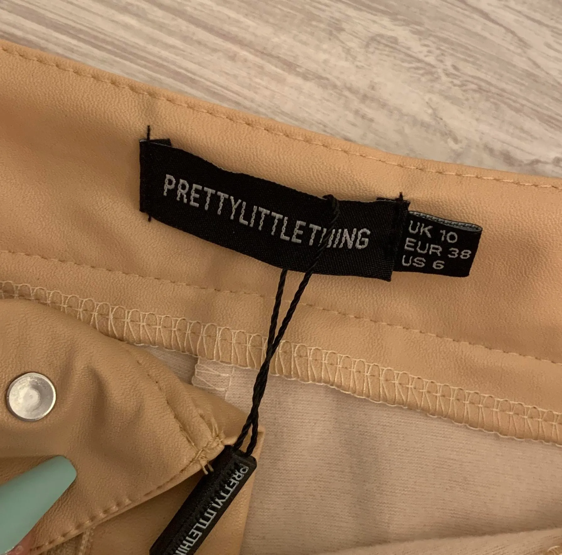 Pretty Little Thing Leather Pants - Image 6