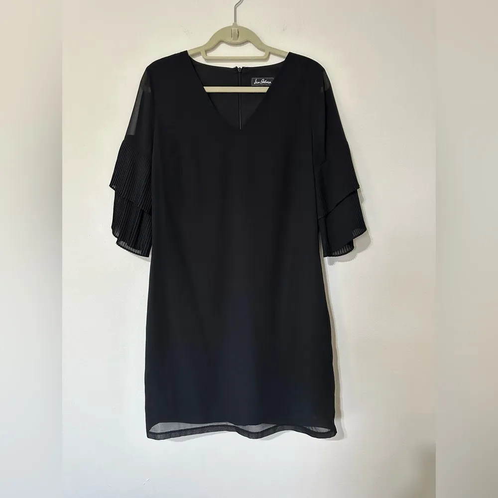 Sam Edelman Pleat Sleeve Shift Dress Size 8 - Image 10