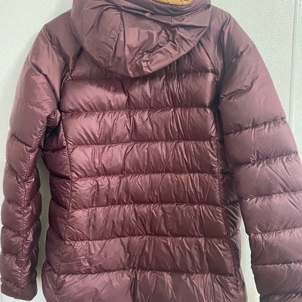 REI COOP puffer blue purple women’s Latge nylon & down Size L - Image 2