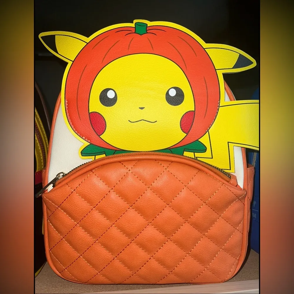 Pokémon Pumpkin Pikachu Mini Backpack - BoxLunch Exclusive - Image 4